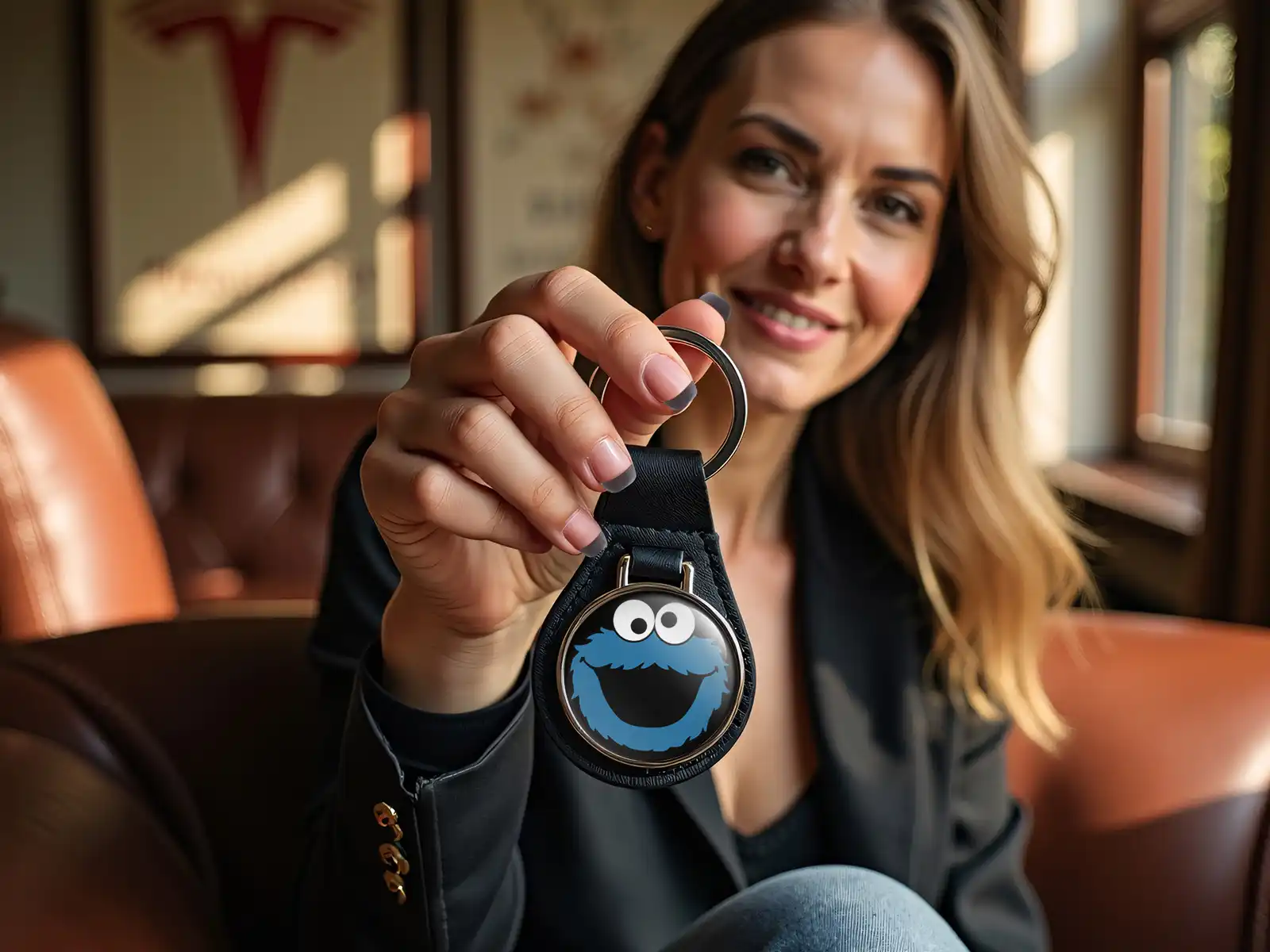Pet Keychain Durable Deluxe Tuning Style